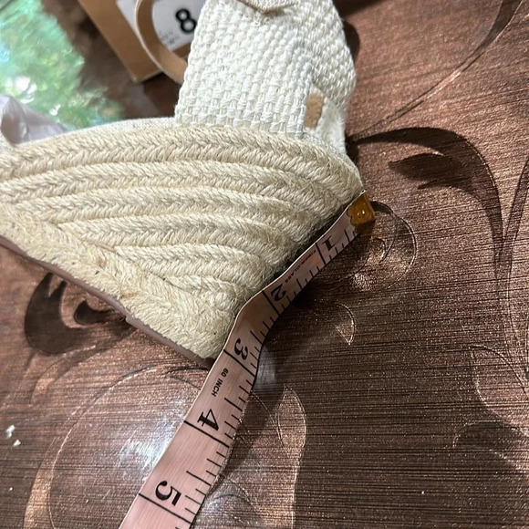 J Crew Round Toe Espadrille Wrap Sandals - Picture 8 of 9